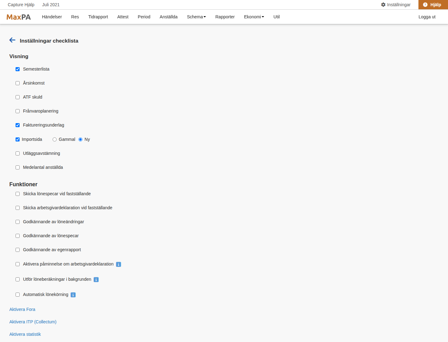 Checklista